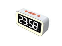 Despertador Led Eletrônico Com Luz Noturna Slowmoose (branco)
