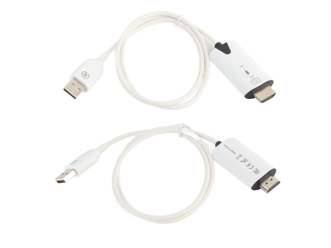 Adaptador de Tela Sem Fios de 2,4 GHz com HDMI, compatível com 4K | S/MARCA