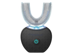 Escova de Dentes Elétrica Sônica em Forma U 360 Graus para Limpeza da Boca Automática Silicone GOKOCO