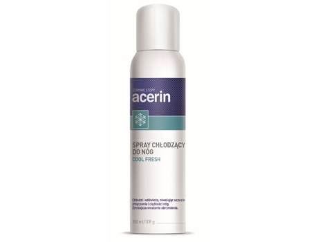 Refrescante Para Pernas Cansadas Acerin Cool Fresh, Spray De 150 Ml Aflofarm