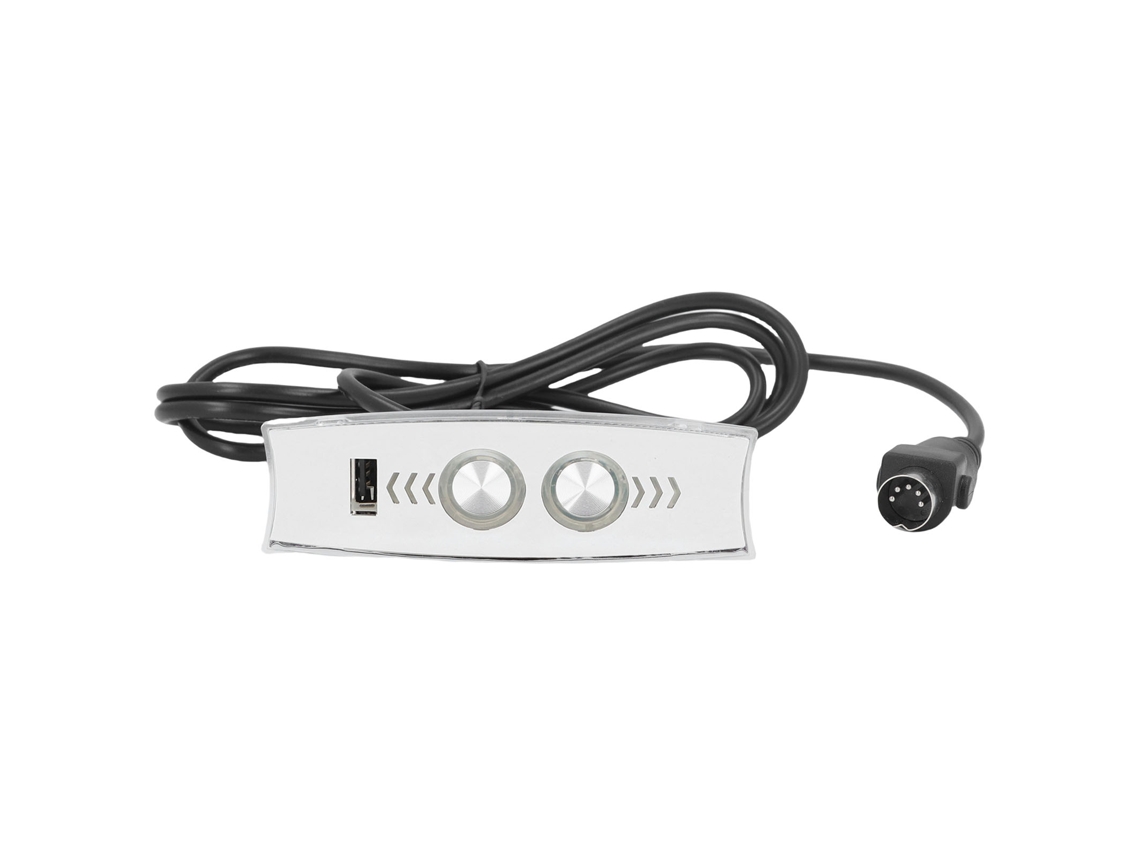 Laxiscreed Controlador Com Fio Para Sofá Elétrico, Carregamento Usb E Retroiluminação Led