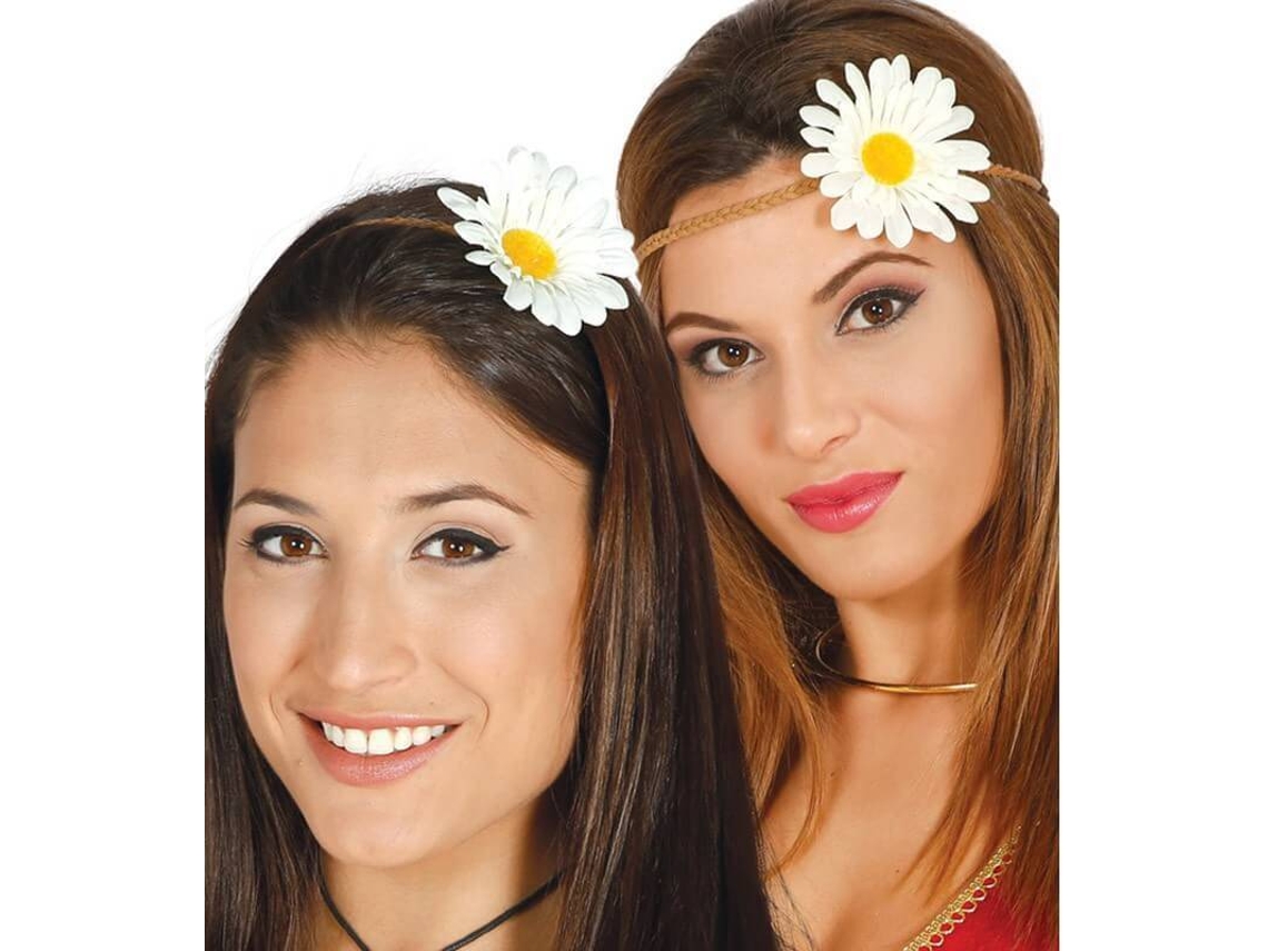 Faixa DISFRAZZES Hippie Com Flores