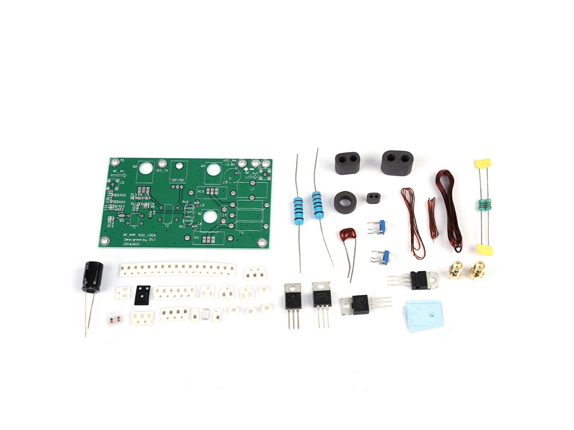 Kit Diy Amplificador De Potência Linear 45w Ssb Hf Fm Cw Ham