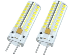 Lâmpada LED Omni G6.35 Gy6.35 7w 12v Ca, substituta para halógena de 50w, branco frio 6000k, 360°, não regulável, pacote com 2 unidades, classe energética A+