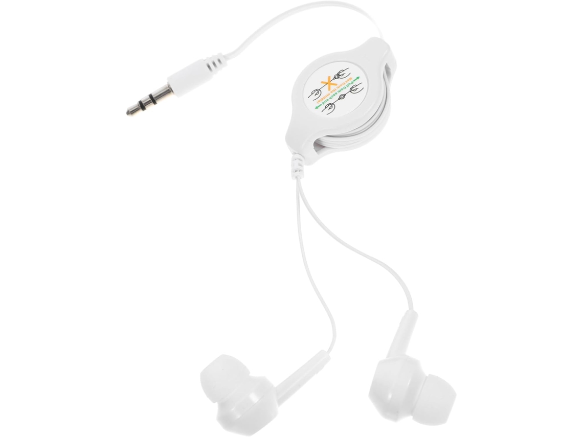 Fones De Ouvido Com Leve Em Abs E Pvc, Macias Para Um Mp3 3,5 Mm Uso