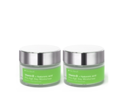 2 X Creme De Dia Pro-idade Com Vitamina D + Ácido Hialurônico 50ml