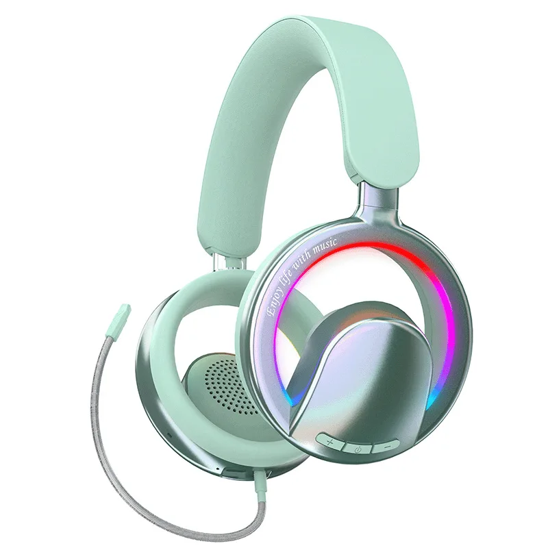 Fones de Ouvido Bluetooth com Longa Duração e Luzes MDUG