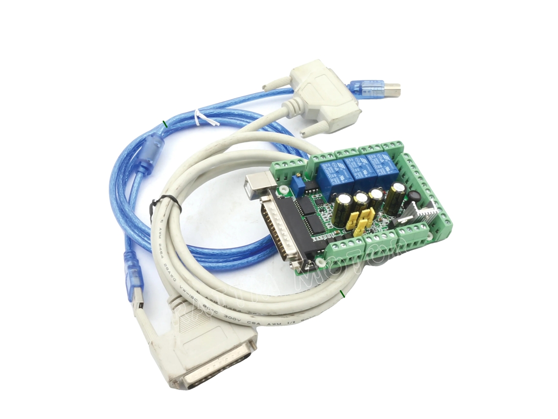 Controlador Cnc, Placa Breakout Da Porta Lpt, Gravação Cnc Oem