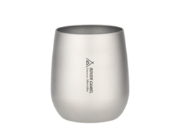 Copo de Titânio Ultraleve 120ml Isolado Duplo Parede