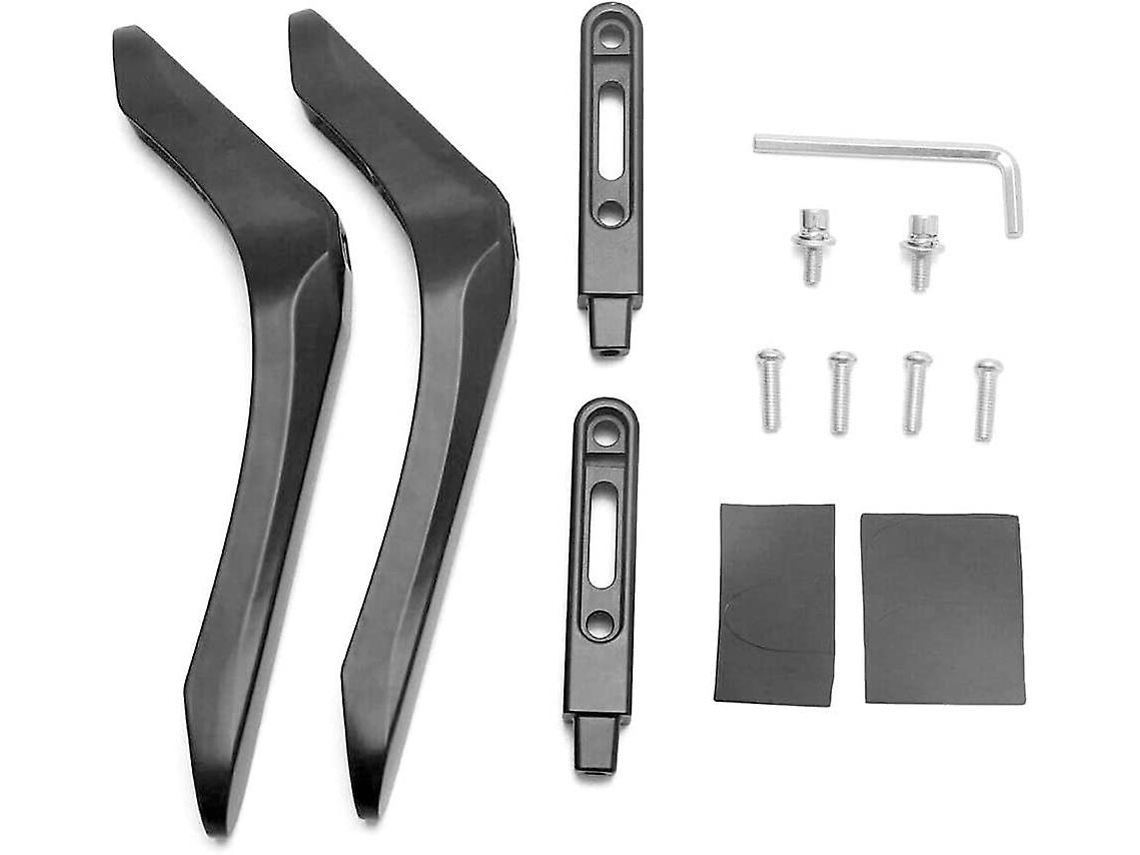 Lurelia Suporte Universal Para Tv, Base Para Tv, Pés De Pedestal, Suporte De Mesa, Pernas De Montagem Para Tv Com Parafusos D (1 Conjunto, Preto)