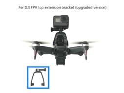 Suporte De Expansão Superior Compatível Com Câmeras Fpv Dji, Como Gopro Hero, Para Ação Esportivas E Drones. Acessórios Drones Dji-aquaforge