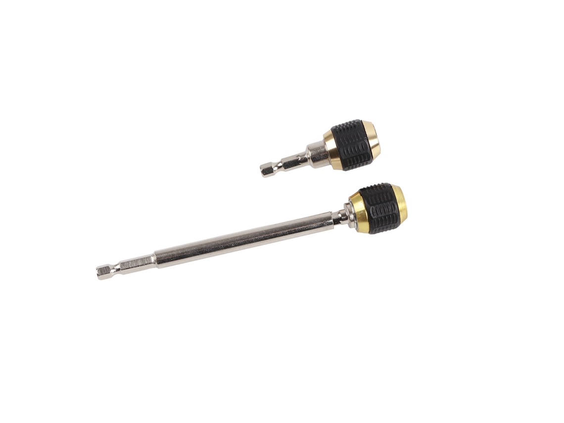 2 Peças De Portabrocas De Troca Rápida Hexagonal Tipo Pop Up De Aço Carbono Com Cabo Hexagonal 60mm 150mm