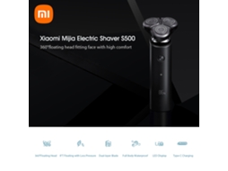 Aparelho De Barbear Xiaomi Mijia S500 Ipx7 3 Lâminas