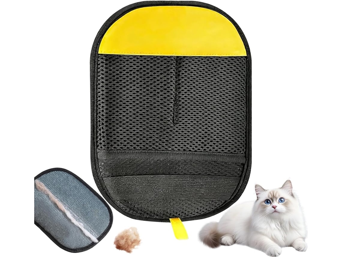Luva Removedora De Pelos Para Pets, Com Cuidado Suave E Prático