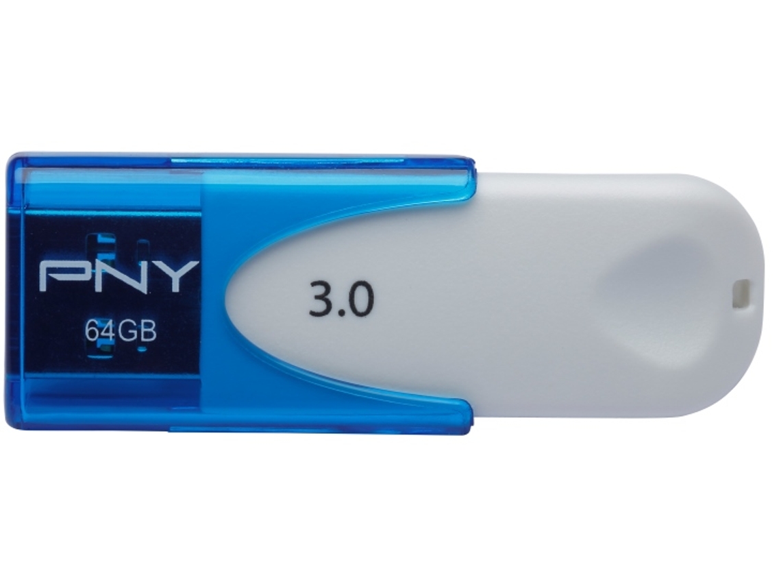 Pen USB PNY 64GB Attaché 4 USB3.0 - Azul
