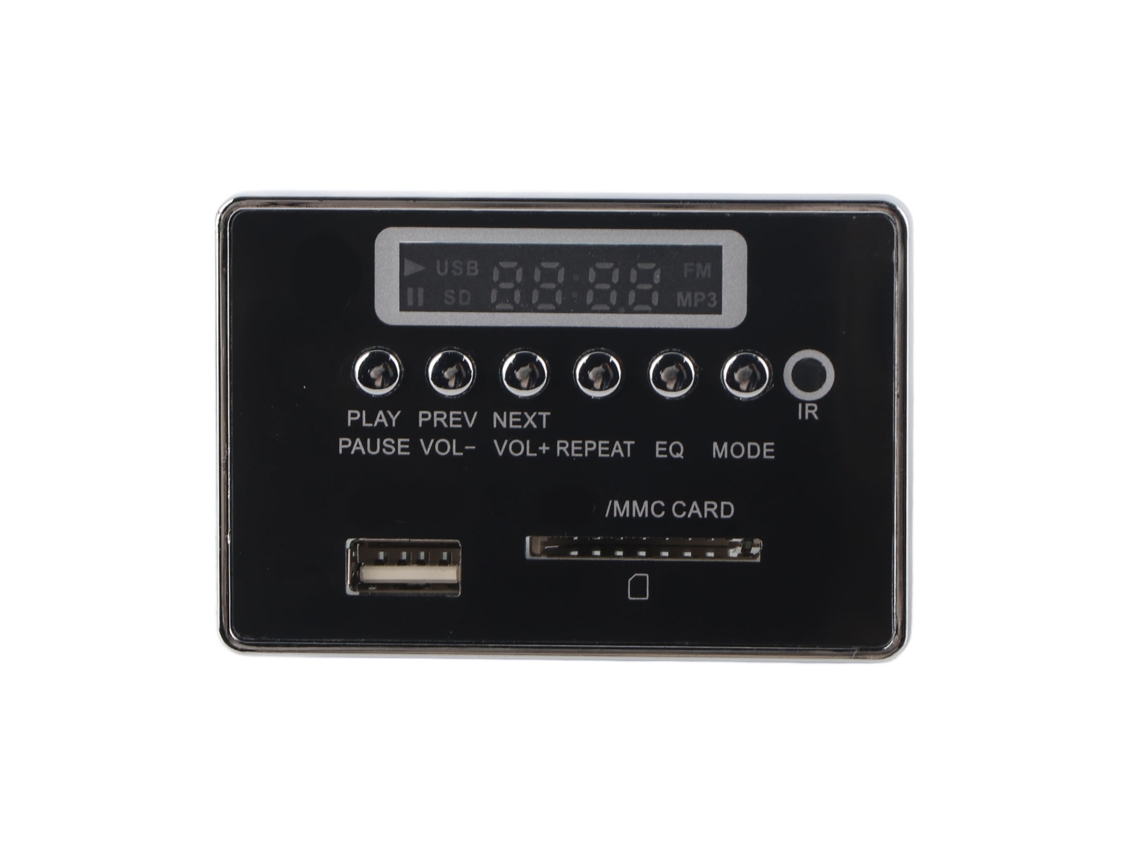 Laxiscreed Leitor De Áudio Bluetooth Mp3 Com Rádio Fm E Suporte Usb, Módulo Decodificador Para Música Portátil