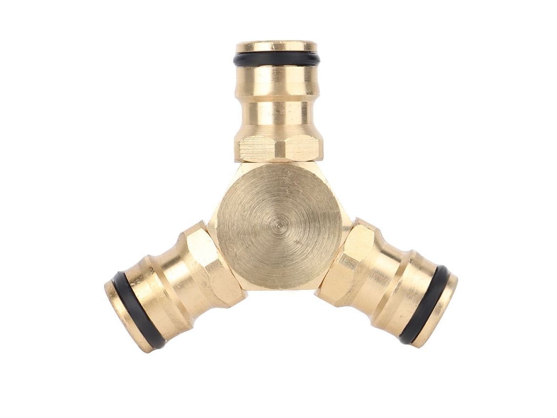 Conector De Mangueira Em Latão Para Jardim Residencial