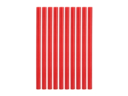 Primerox 10 Bastões de Cola Quente 11x200mm Adesivos para Artes Manufaturas Lar Engenharia