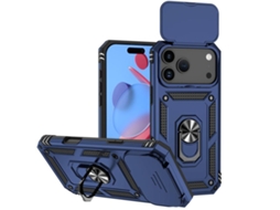 Capa Para Iphone 17 Pro Max - Suporte Deslizante Para Câmera