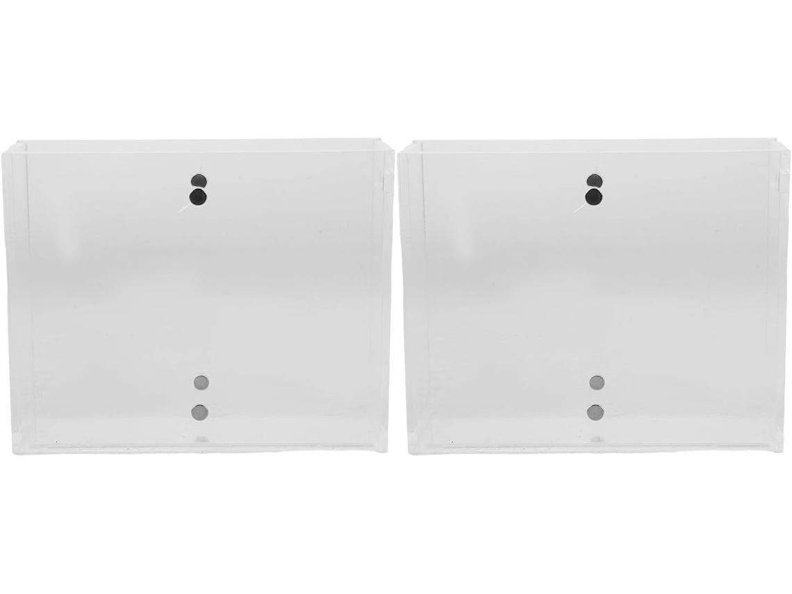 Conjunto De 2-dispensadores Fita Adesiva Em Acrílico Transparente Para Projetos Diy