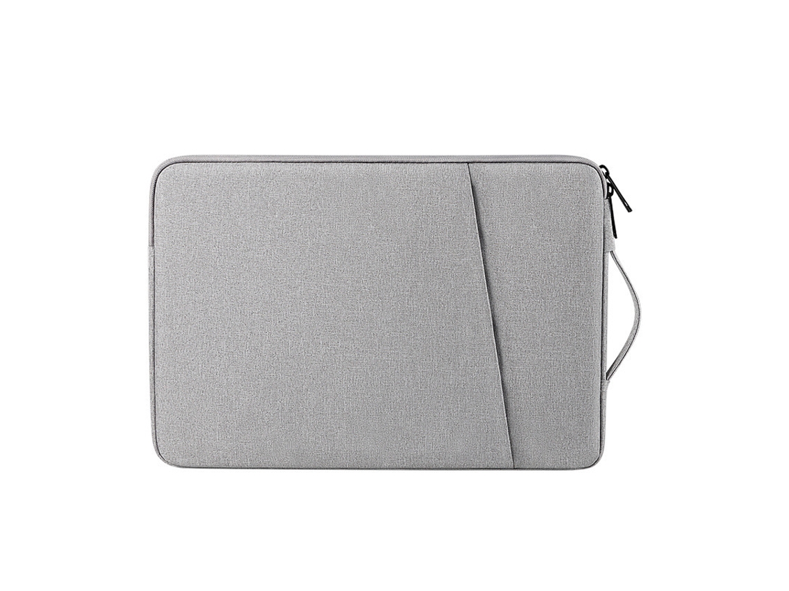 Cuich Grey Bolsa para laptop de lona impermeável de 15,6 polegadas