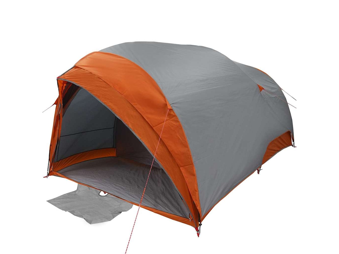 Conjunto 1 Tenda Para Ar Livre Vidaxl Cinzento Tafetá (410 X 285 X 198 Cm)