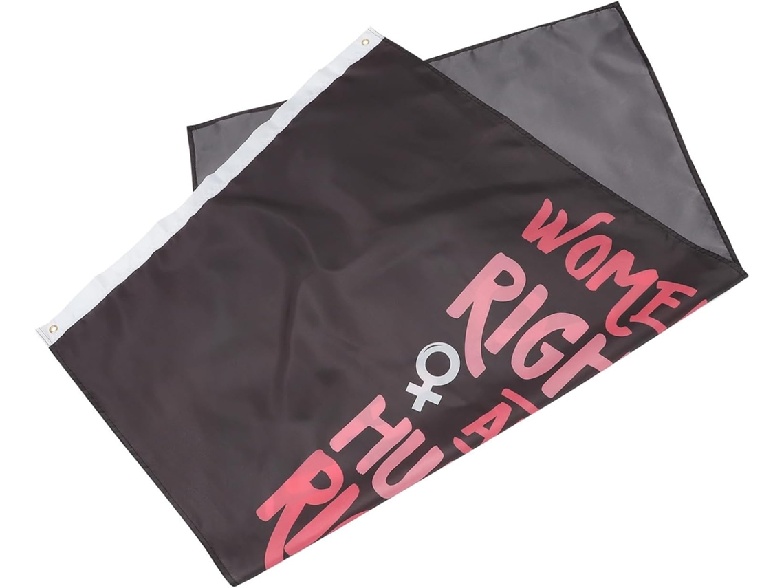 Bandeira Inoomp Dos Direitos Das Mulheres, Bandeira Dos Direitos Humanos, Banner para Uso Externo, 90x150cm, Decoração CHABERLU