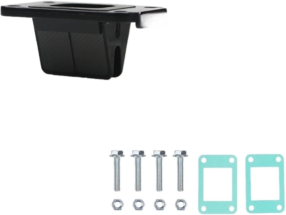 Coletor de Admissão Válvula Palheta para Motocicleta com Motor 50sx Bloco Palhetas Carburador Motocicletas