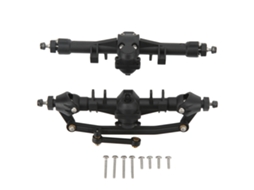 Kit De Eixos Dianteiro E Traseiro Portal Para Carro Controle Remoto Axial Scx24 1/24 Peças De Reposição
