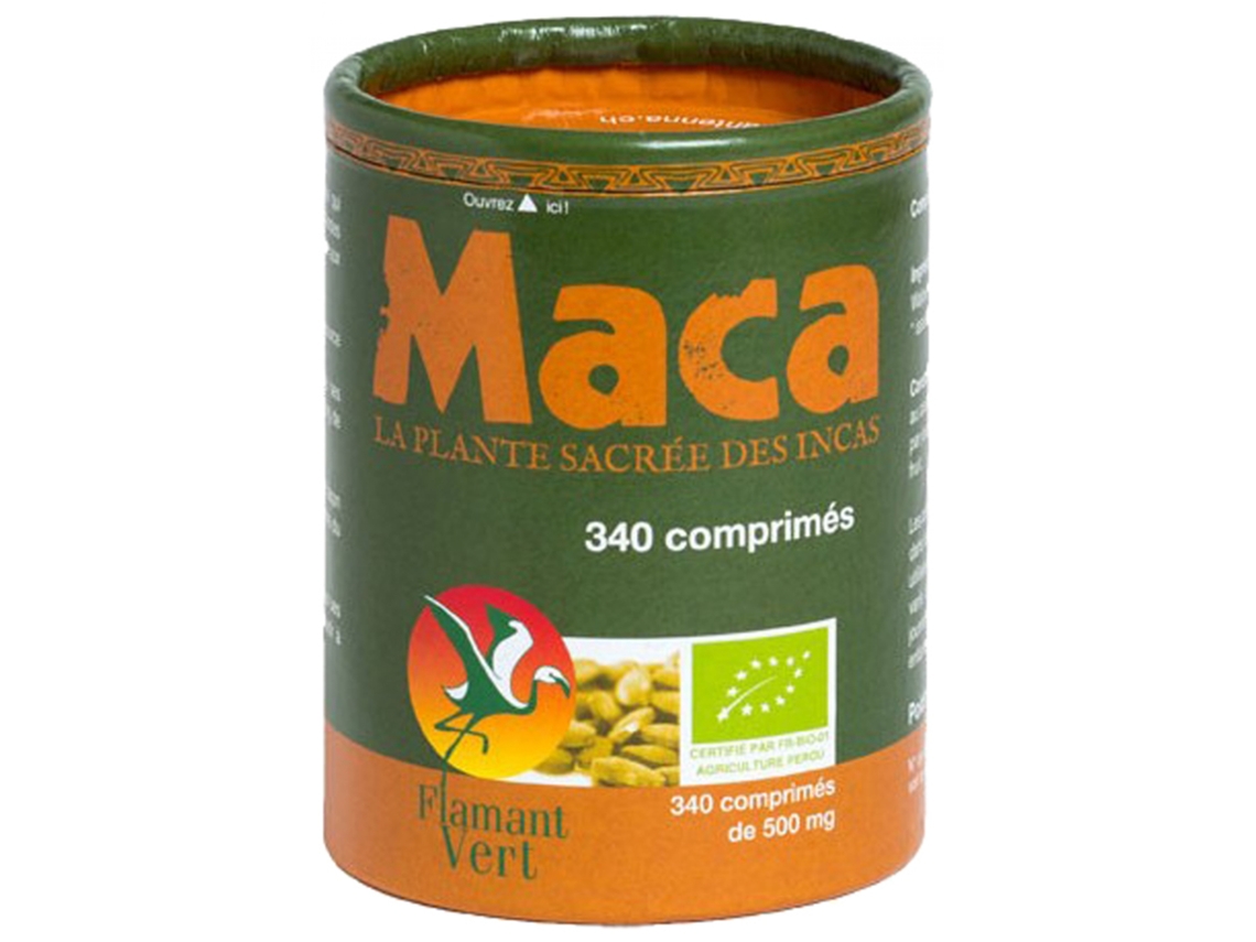 Flamant Vert Maca Bio 340 Comprimidos de 500 mg FLAMANT VERT