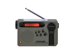 Rádio Portátil De Emergência Para Áreas Externas Hanrongda, Rádio Am Fm Sw Com Lanterna Led De 2000mah Olysi Shop