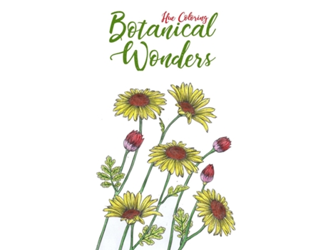 Livro Botanical Wonders de Hue Coloring (Inglês)