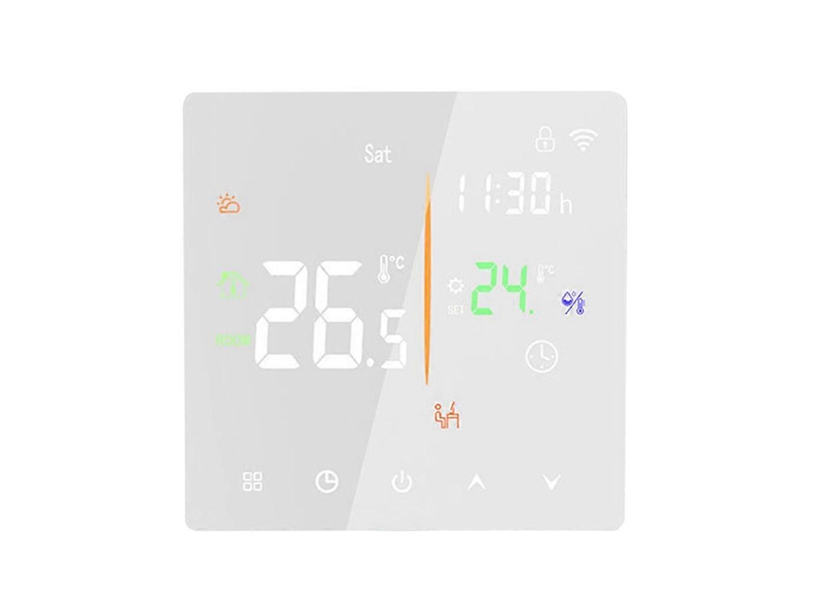 Termostato Inteligente Tuya Wifi Programável Para Aquecimento De Água Residencial 3a/caldeira De Parede U_ozo
