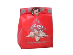 25 Unidades De Sacolas De Presente Em Formato De Árvore De Natal, Sacolas Para Embalar Doces E Outros Itens De Confeitaria Natalinos. Hengjian
