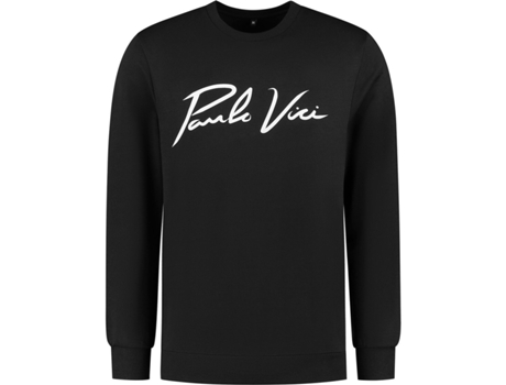 Camisola PAULO VICI Logo Preto (L)