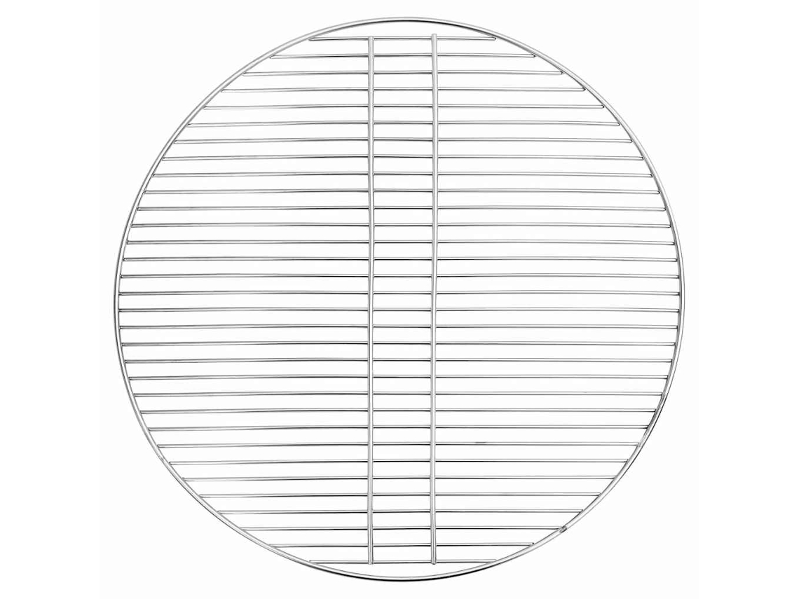 Vidaxl Grelha Para Churrasco Prateado 60 X 60 Cm Aço Inoxidável
