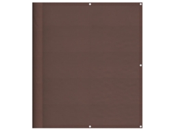 Balcony Screen, Balcony Screens Vidaxl Marrom Poliéster (120 X 700 Cm)