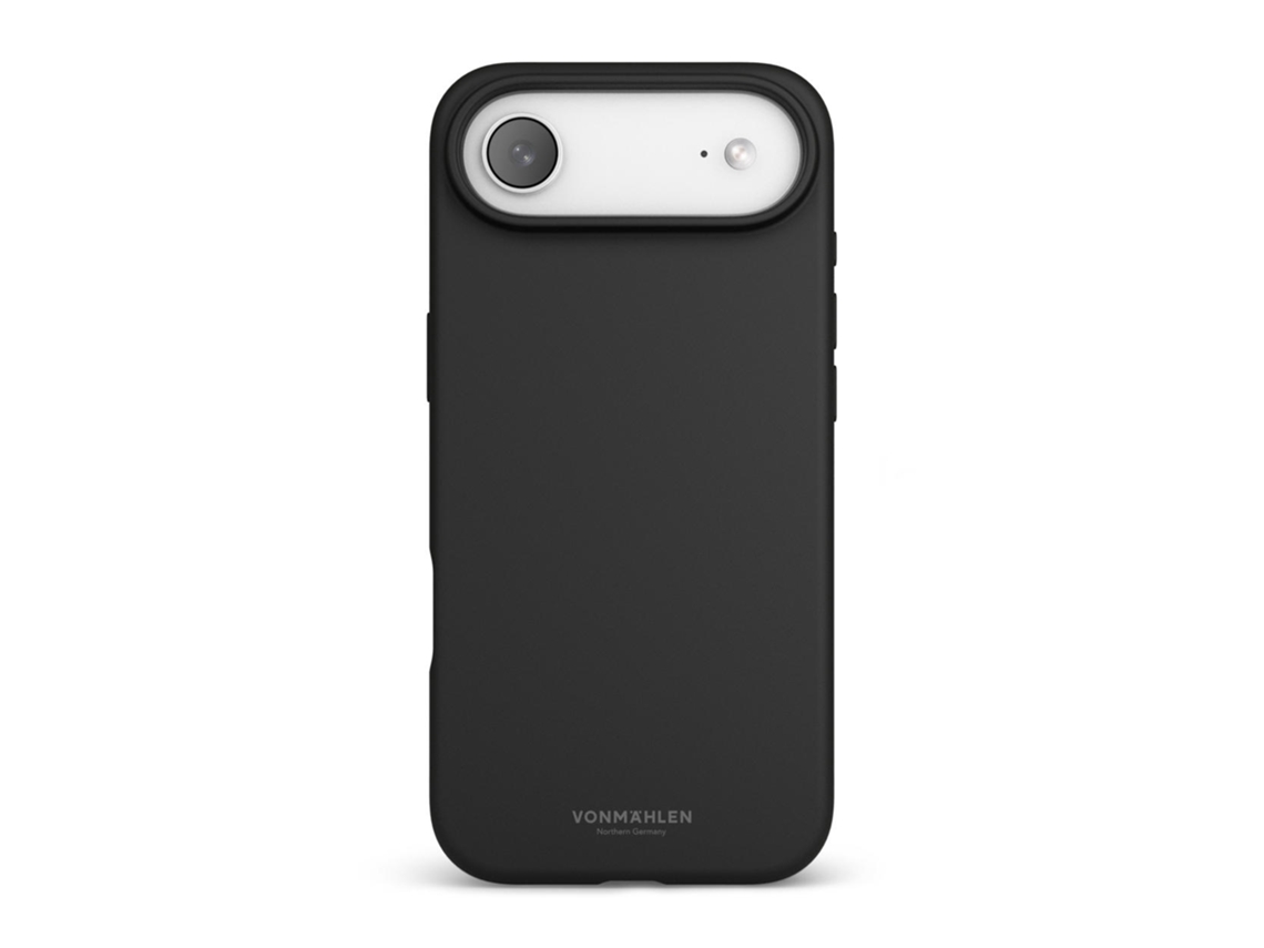 Capa VONMÄHLEN MagSafe Silicone para iPhone 17 Air (Preto)