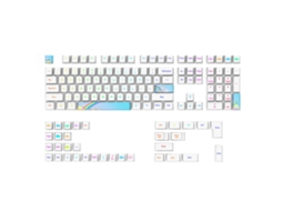 130 Teclas Pbt De Sublimação De Tinta Cereja Para Teclado Mecânico De Jogo De Interruptores Mx