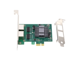 Placa de Rede LAXISCREED Pcie 2 Portas Gigabit