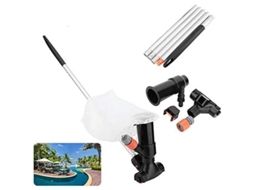 Limpador Subaquático para Piscina, Lagoa e Fontana, Sem Eletricidade | S/MARCA