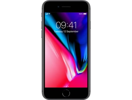 iPhone 8 APPLE (Recondicionado Reuse Grade B - 4.7'' - 64 GB - Cinzento Sideral) — Sem acessórios incluidos