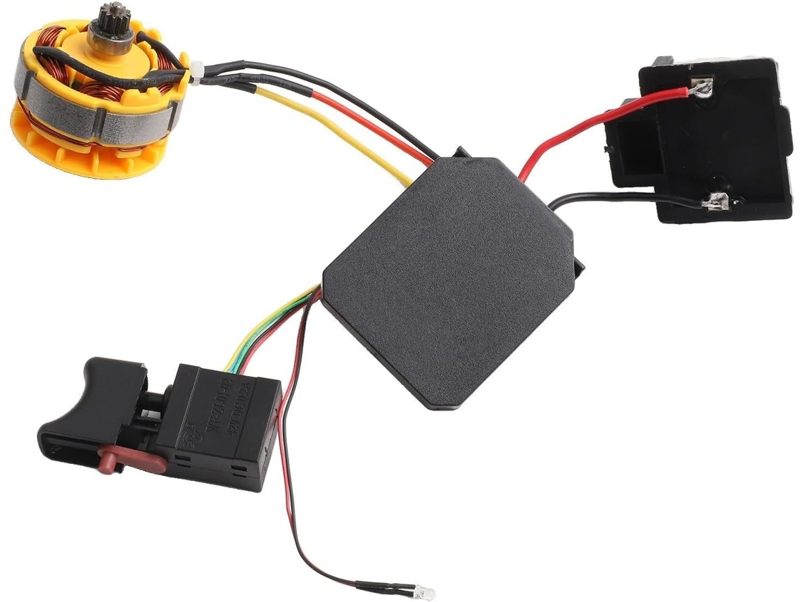 Chave De Impacto Elétrica Sem Escovas Para Motor Com Placa Controle