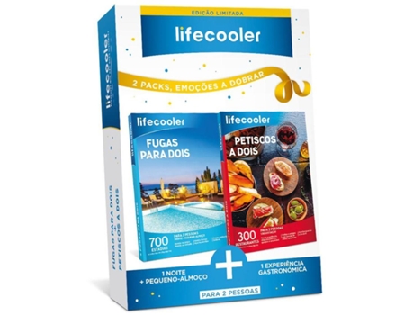 Pack LIFECOOLER Fuga para Dois Petiscos a Dois