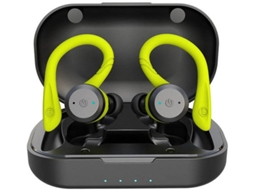 Auriculares Bluetooth True Wireless Bestvite (in Ear - Microfone - Noise Cancelling - Verde)