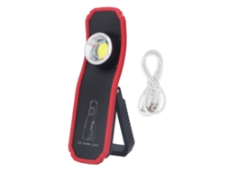 Lanterna de Trabalho Led Recarregável 60w, com Gancho Suspenso, Base Magnética, 2 Modos de Luz | S/MARCA