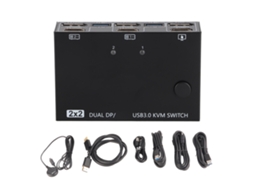 Switch Kvm LAXISCREED 4k 60hz 2x2