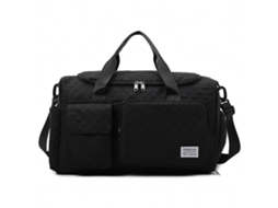Bolsa de Viagem AQUAFORGE Esportiva para Esportes e Dança (Preta)