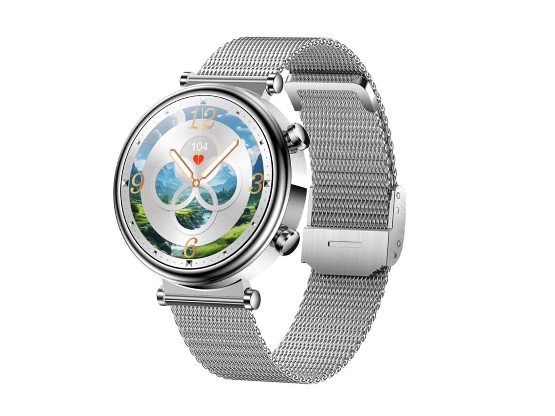 Smart Watches Para Mulheres Atender/fazer Chamadas Tela Amoled De 1 27 Rastreador De Fitness Monitor De Frequência Cardíaca/sono À Pr Yunzii