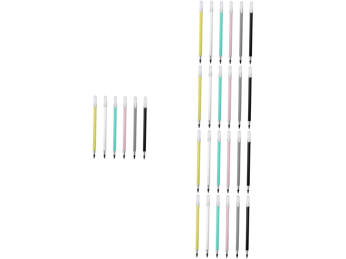 30pièces Crayons Éternels Crayons À Écriture Sans Ere Pour Étudiants